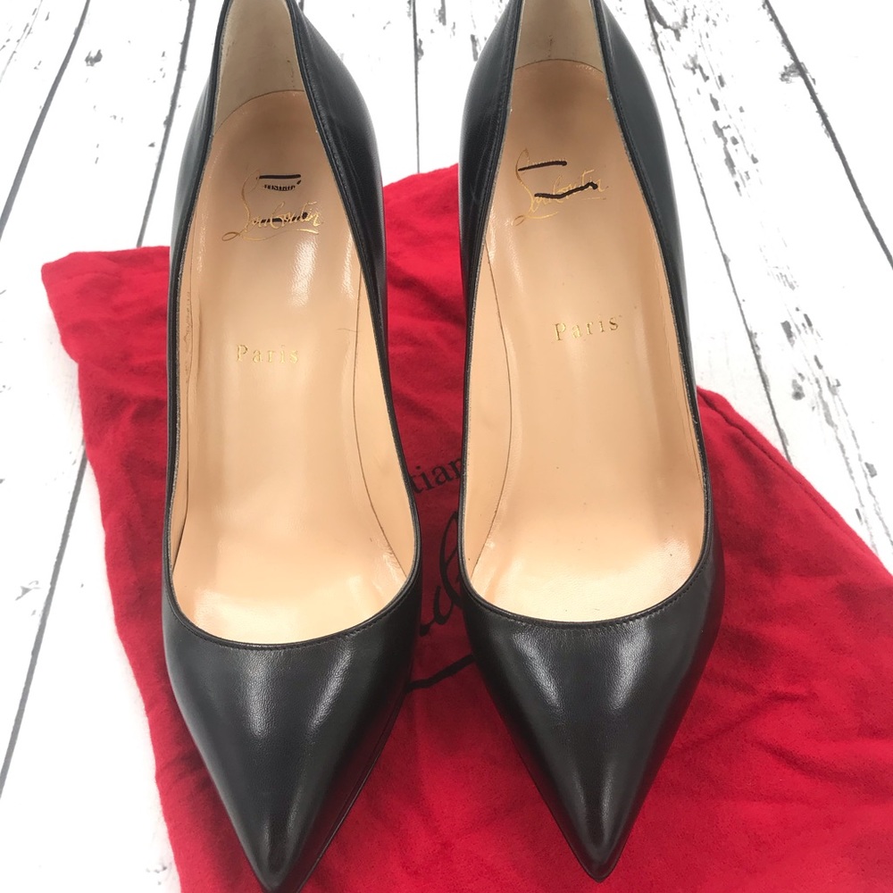 🚫SOLD Christian Louboutin Apostrophy Pointed Red - Picture 1 of 9
